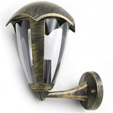 Φωτιστικό Φανάρι Επίτοιχο 1xE27 Αλουμινίου Ρουστίκ IP44 9-367171